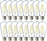 Sunco LED Filament Bulb ST64 Pack Of 16