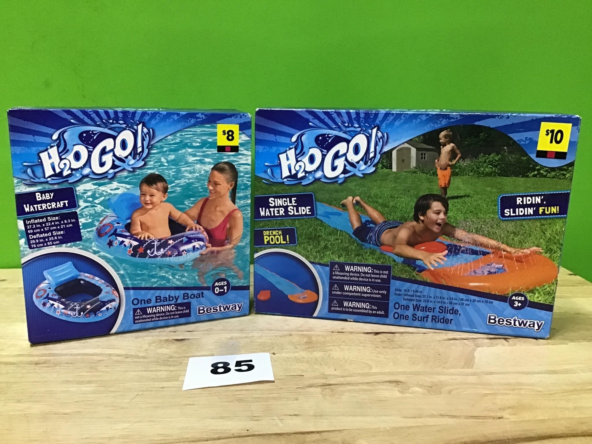 H20Go Slip ‘N Slide & Baby Watercraft