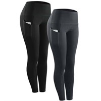 L  Size L NELEUS Womens High Waist Yoga Leggings w