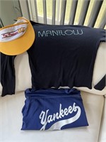 Lot incl Yankees Shirt, Manilow Shirt & 112