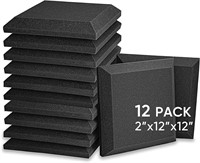 Fstop Labs Acoustic Foam Panels, 12 Pack