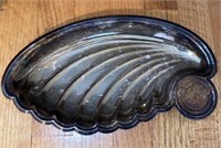 Vintage Sheridan Silverplated Shell  Dish,