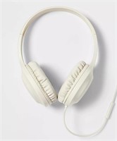 Heyday Wired On-Ear Headphones, Ivory
