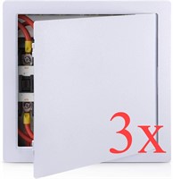 3 Pack of 14x14 Inch Plumbing Access Panel White