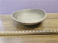 Primitive Wooden Bowl- Has Crack, But Nice