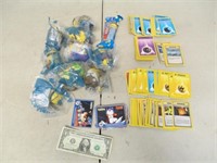 Lot of Pokemon Cards & Despicable Me Minions