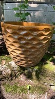 Tuscan Burnt Yellow Planter