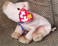 Knuckles the Pig - TY Beanie Baby