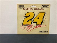 NASCAR JEFF GORDON #24 DECAL