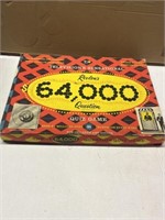 VTG BOARD GAME - 64,000 DOLLAR QUESTION