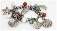 Lot #5014 - Silver Decorated shellfish and