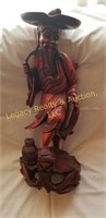 Wooden chinese figurine