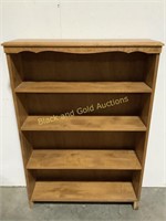 4-Tier Hardwood Bookcase