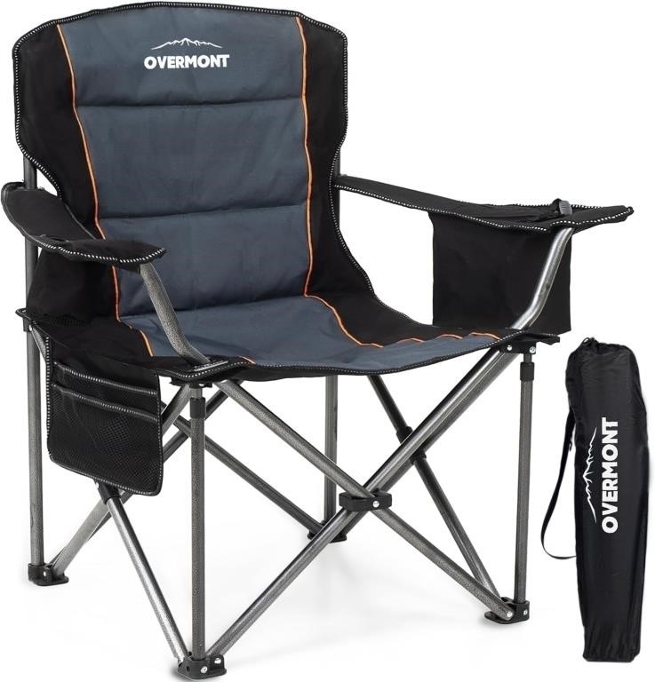 Overmont Oversized Folding Camping Chair