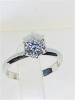 14k White Gold Diamond Ring 1.03carat $12500.00