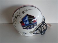 HARRY CARSON AUTO HOF MINI HELMET / NO COA