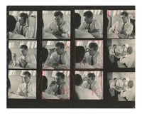 JOHN F. KENNEDY, Jacques Lowe Contact Sheet