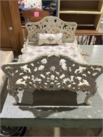 Cast iron doll bed