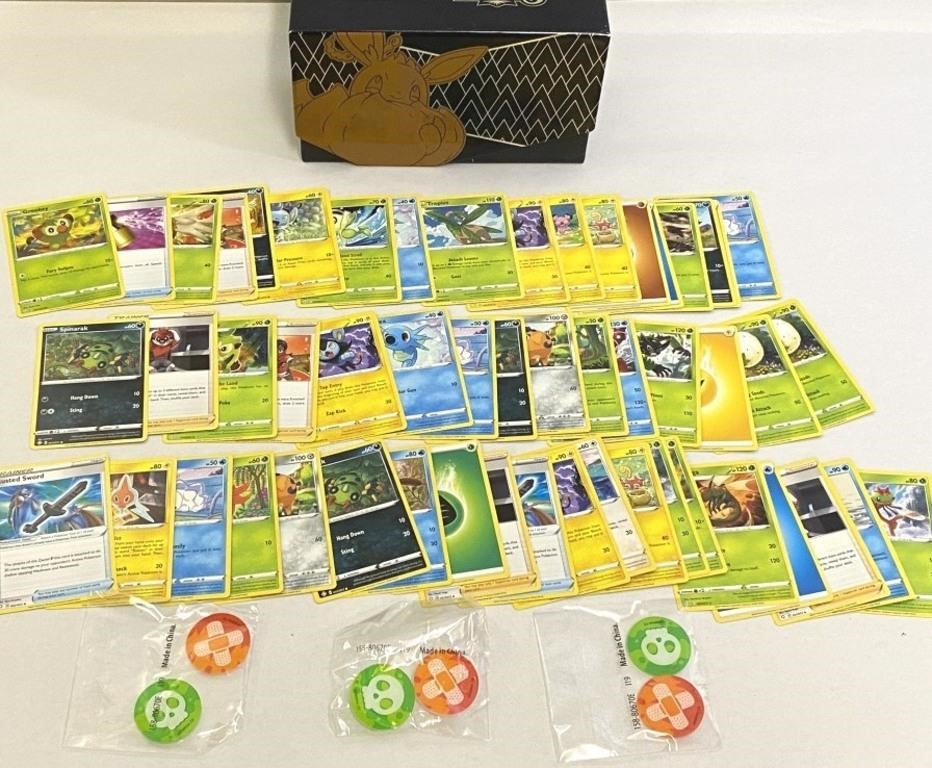 Pokémon Card LOT w/ Collectors Box