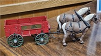 Horses & Wagon