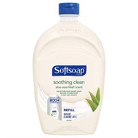 (2) Softsoap Soothing Clean Moisturizing Hand Soap