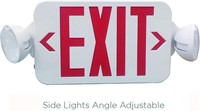 LED Combo Emergency EXIT Sign - 4pk