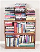 Bookshelf & Assorted Books