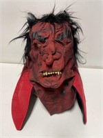 Red Devil Demon Latex/Rubber Mask
