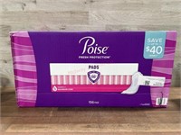 156 count size 5 poise pads