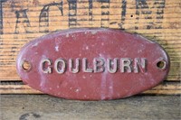 Brass Depot Plate - Goulburn