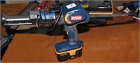 Ryobi 18V power caulking gun w/battery & charger