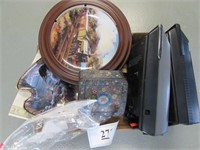 2-Tape Recorders, Collector Plates, Etc.