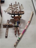 Ship, Cross, Doll & More