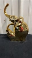 Cute new gold color, elephant, decor, 10 inches
