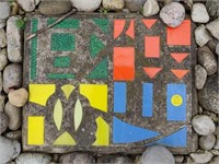 5 Mosaic Patio Stones