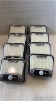 Box of eight solar lights not tested
