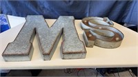 MS Metal Lettering