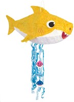 Baby Shark 3D Pull Pinata - 1 Pc - one size