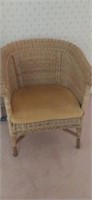 Wicker chair