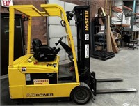 2009 Hyster Electric Forklift & Charger