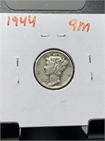 1944 MERCURY SILVER DIME