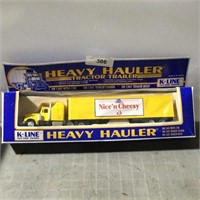 1993 K-Line Heavy Hauler diecast tractor trailer,