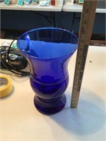 Its big - Its Blue -- its glass -- may be a vase