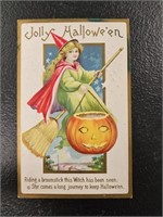 Early 1900s Series 226C Jolly Witch Embossed