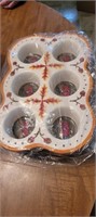 Temptation Fall Harvest muffin pan w/stand