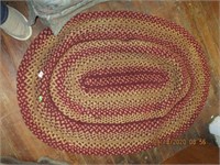 Braided Oval Accent Rug