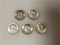 Silver Kennedy Half Dollar Coins