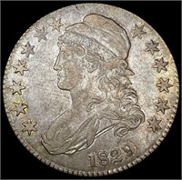 1829 O-119 Capped Bust Half Dollar CLOSELY