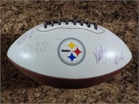 PITTSBURGH STEELERS AUTOGRAPHED FOOTBALL