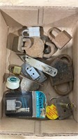 Box of old locks